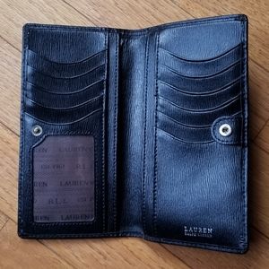 Ralph Lauren Large Black Wallet